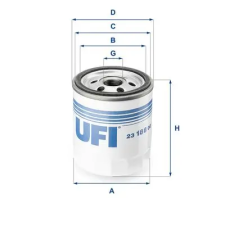 UFI olajszűrő 23.188.00 autóalkatrész