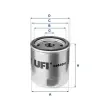 UFI olajszűrő 23.448.00