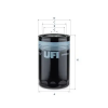 UFI olajszűrő 23.469.00