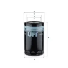 UFI olajszűrő 23.469.00 autóalkatrész