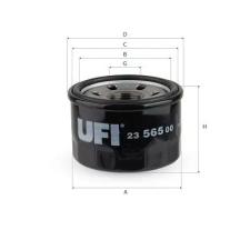 UFI olajszűrő 23.565.00 autóalkatrész