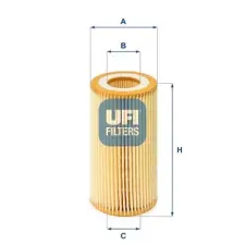 UFI olajszűrő 25.001.00 autóalkatrész