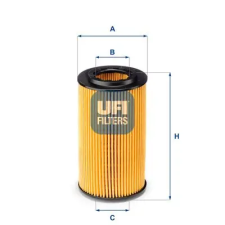 UFI olajszűrő 25.072.00 autóalkatrész