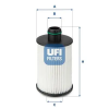 UFI olajszűrő 25.088.00