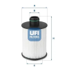UFI olajszűrő 25.093.00