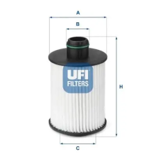 UFI olajszűrő 25.093.00 autóalkatrész