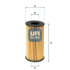 UFI olajszűrő 25.094.00
