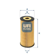 UFI olajszűrő 25.170.00 autóalkatrész