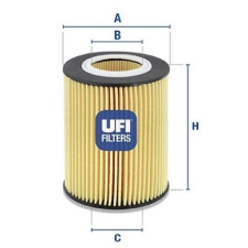 UFI Olajszűrő UFI 25.004.00 olajszűrő