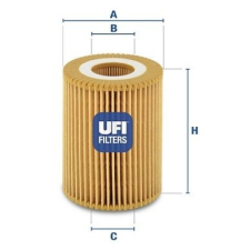UFI Olajszűrő UFI 25.027.00 olajszűrő