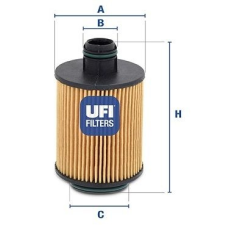 UFI Olajszűrő UFI 25.061.00 olajszűrő