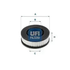 UFI szűrő, forgattyúsház-szellőztetés 27.689.00 autóalkatrész