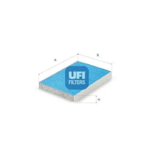 UFI szűrő, utastér levegő 34.196.00 autóalkatrész