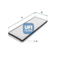 UFI szűrő, utastér levegő 53.015.00 autóalkatrész