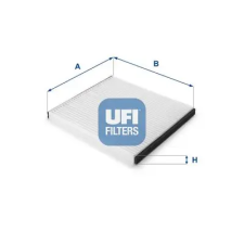 UFI szűrő, utastér levegő 53.050.00 autóalkatrész