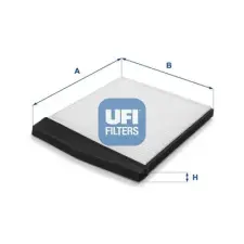 UFI szűrő, utastér levegő 53.091.00 autóalkatrész