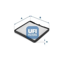 UFI szűrő, utastér levegő 53.116.00 autóalkatrész