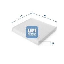 UFI szűrő, utastér levegő 53.130.00 autóalkatrész