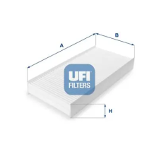UFI szűrő, utastér levegő 53.136.00 autóalkatrész