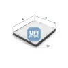 UFI szűrő, utastér levegő 53.141.00