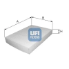 UFI szűrő, utastér levegő 53.230.00