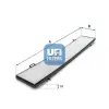 UFI szűrő, utastér levegő 53.236.00