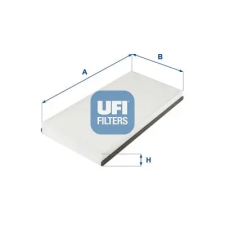 UFI szűrő, utastér levegő 53.247.00 autóalkatrész
