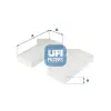 UFI szűrő, utastér levegő 53.277.00
