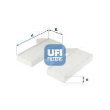 UFI szűrő, utastér levegő 53.277.00 autóalkatrész