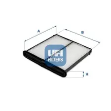 UFI szűrő, utastér levegő 53.330.00 autóalkatrész