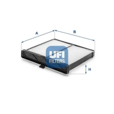 UFI szűrő, utastér levegő 53.365.00 autóalkatrész