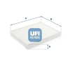 UFI szűrő, utastér levegő 53.379.00