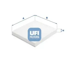 UFI szűrő, utastér levegő 53.386.00 autóalkatrész