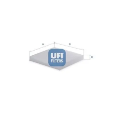 UFI szűrő, utastér levegő 53.501.00 autóalkatrész
