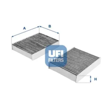 UFI szűrő, utastér levegő 54.104.00 autóalkatrész