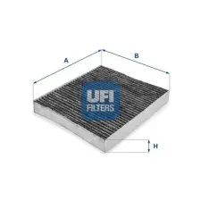UFI szűrő, utastér levegő 54.114.00 autóalkatrész