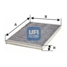 UFI szűrő, utastér levegő 54.116.00 autóalkatrész