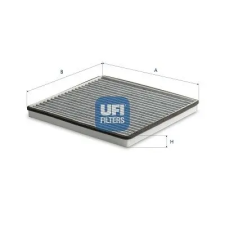 UFI szűrő, utastér levegő 54.120.00 autóalkatrész