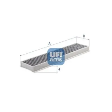 UFI szűrő, utastér levegő 54.137.00 autóalkatrész
