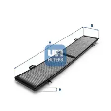UFI szűrő, utastér levegő 54.154.00 autóalkatrész