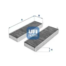 UFI szűrő, utastér levegő 54.172.00 autóalkatrész