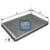 UFI szűrő, utastér levegő 54.174.00