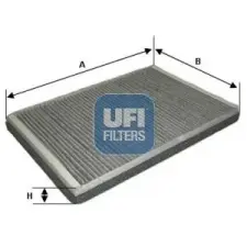 UFI szűrő, utastér levegő 54.174.00 autóalkatrész