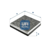 UFI szűrő, utastér levegő 54.247.00