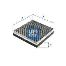 UFI szűrő, utastér levegő 54.247.00 autóalkatrész