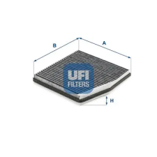 UFI szűrő, utastér levegő 54.262.00 autóalkatrész