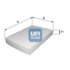 UFI Szűrő, utastér levegő UFI 53.030.00 levegőszűrő