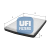 UFI Szűrő, utastér levegő UFI 53.091.00