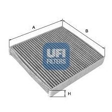 UFI Szűrő, utastér levegő UFI 54.155.00 levegőszűrő