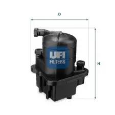 UFI Üzemanyagszűrő 24.087.00 autóalkatrész